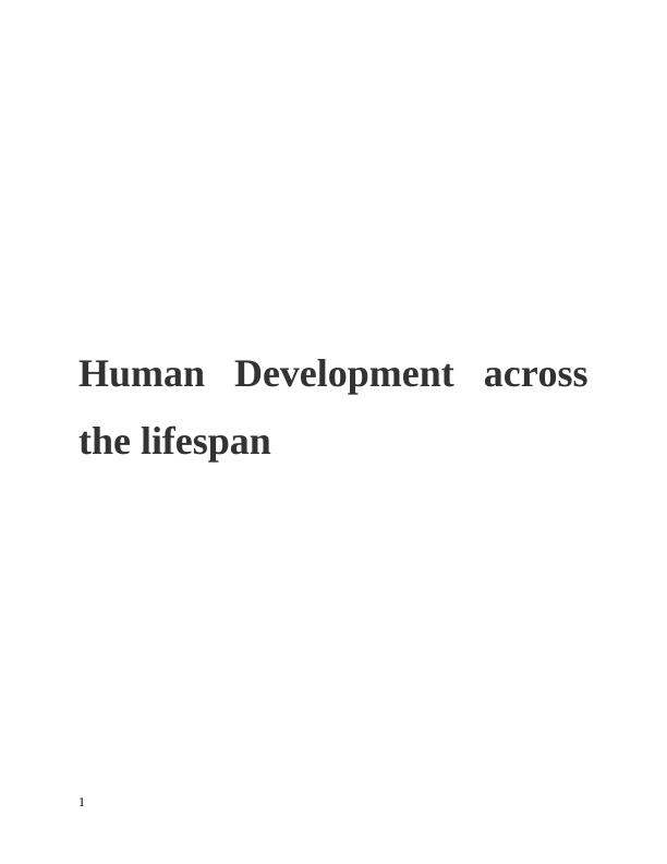 Human Development across the Lifespan_1