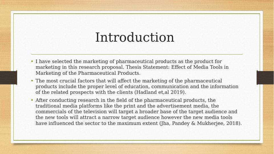 research topics in pharmaceutical marketing