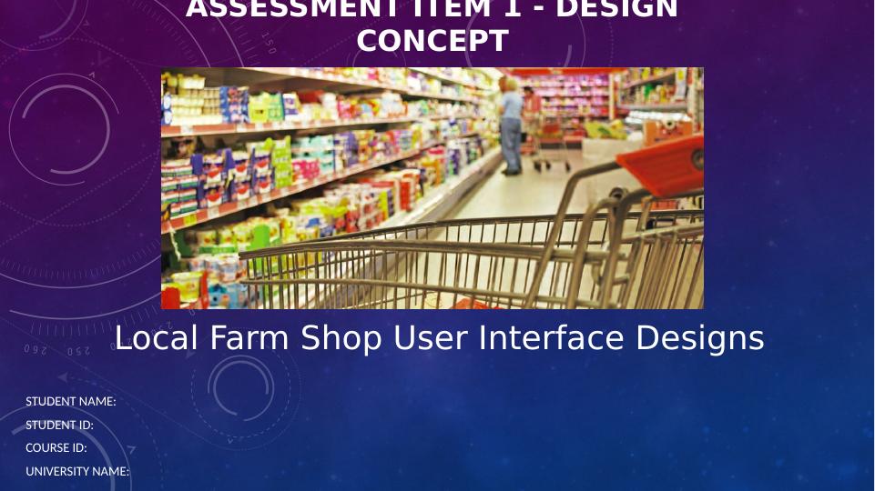 concept of interface designs  Assignment PDF_1