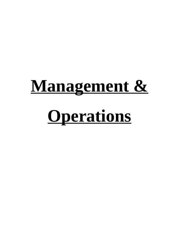 Importance of Operation Management in Achieving Business Objectives_1