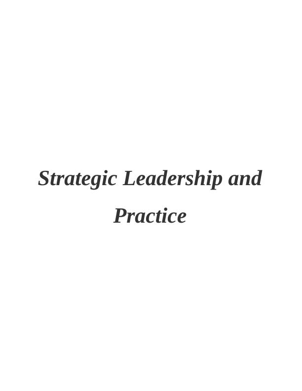 Strategic Leadership and Practice - Pdf_1