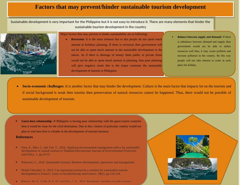 Factors that may prevent/hinder sustainable tourism development_1