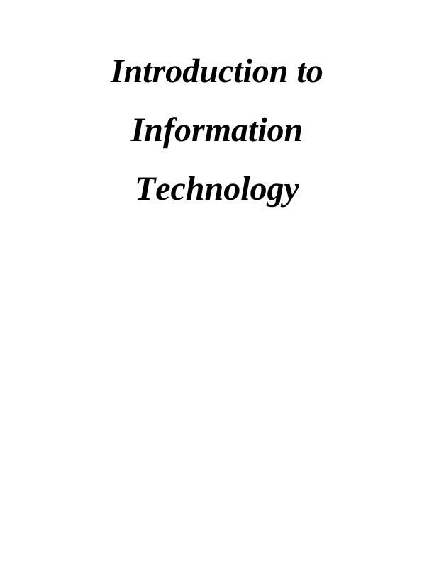 Impact of Information Technology on HSBC: Analysis and Discussion_1