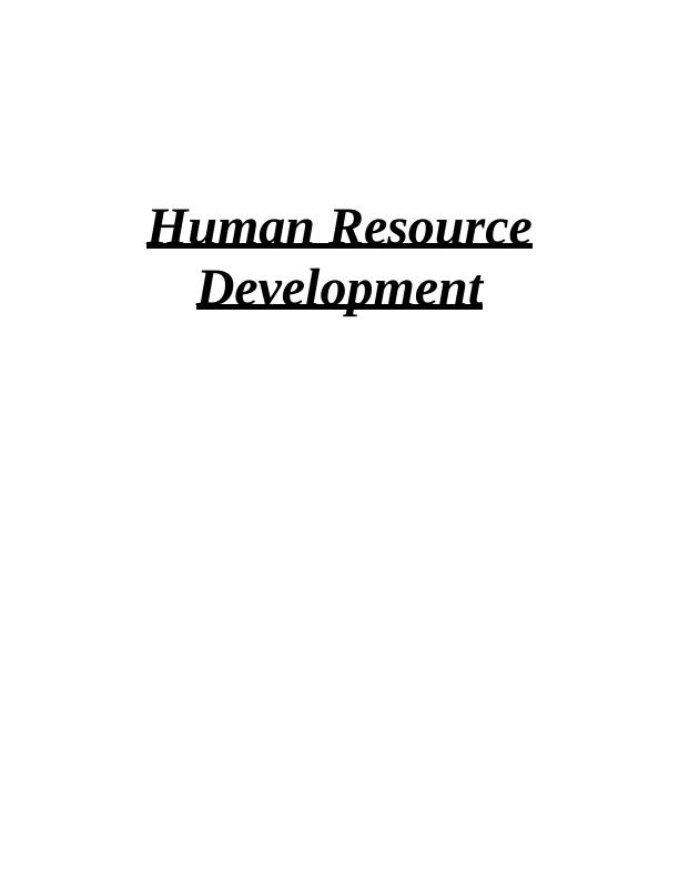 Importance of Human Resource Development in SunTech_1