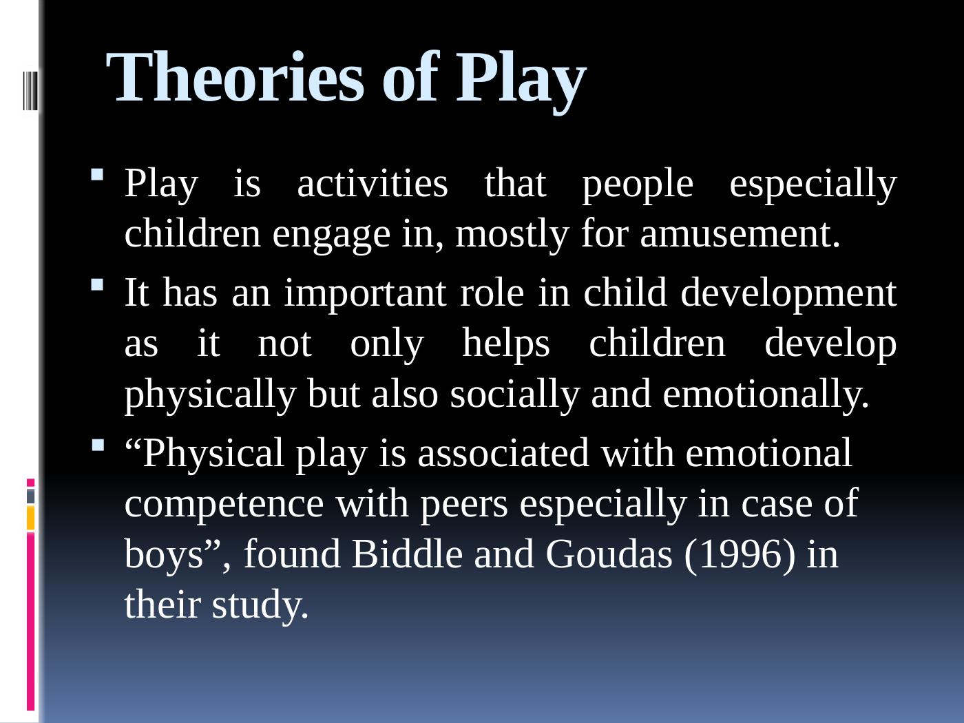 Importance of Play in Child Development Examining through Various