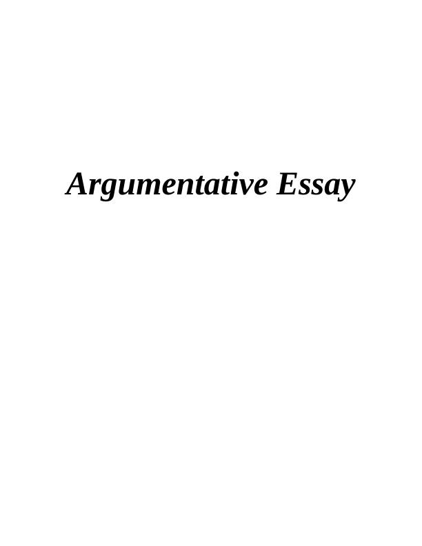 teamwork argumentative essay