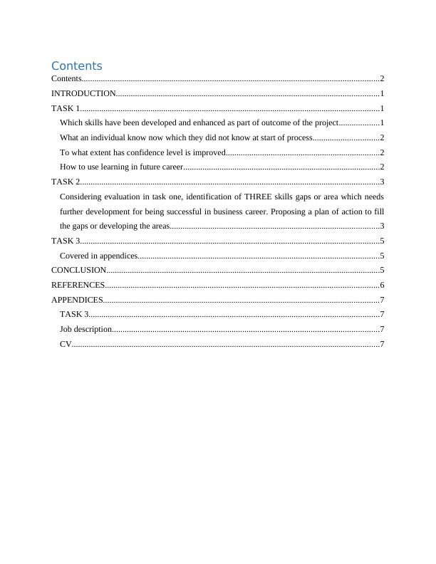 Individual Report on Learning and Development in Consulting Practice ...