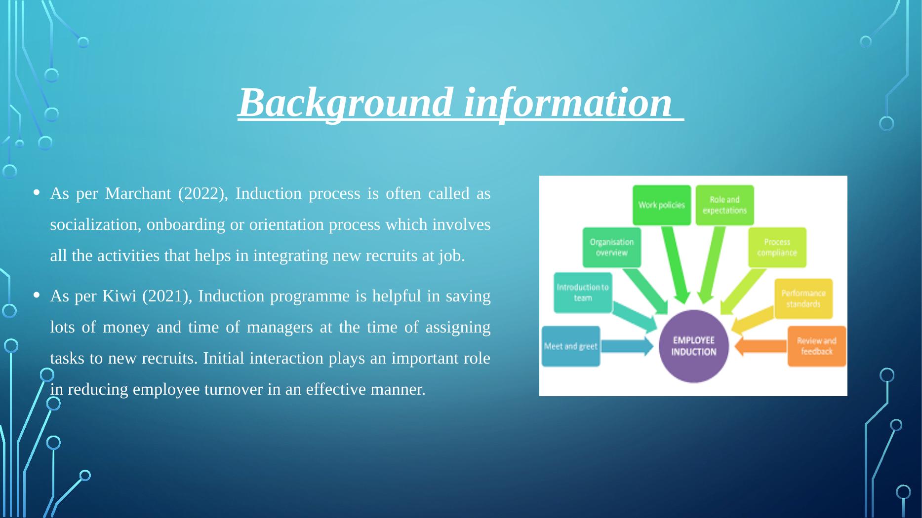 Importance of Induction Programme in Retail Industry: A Case Study of