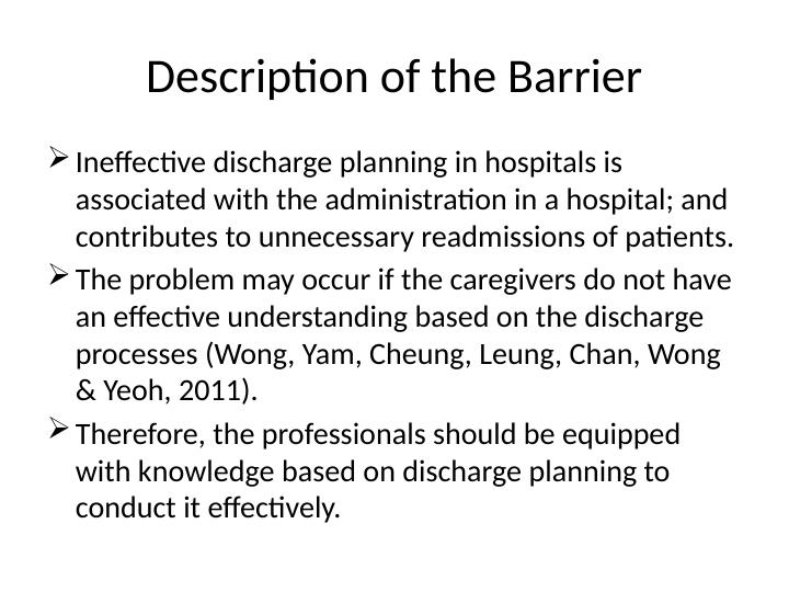 Effects of Ineffective Discharge Planning in Hospitals_3