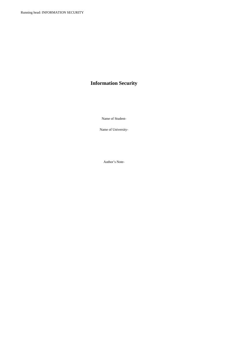 Information Security: Confidentiality, Integrity, and Availability_1