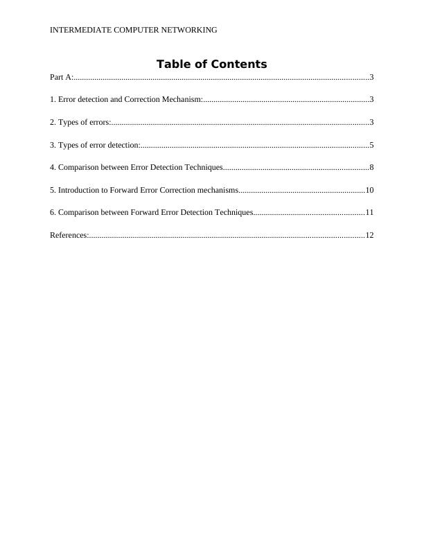 Error Detection and Correction Mechanism in Intermediate Computer ...