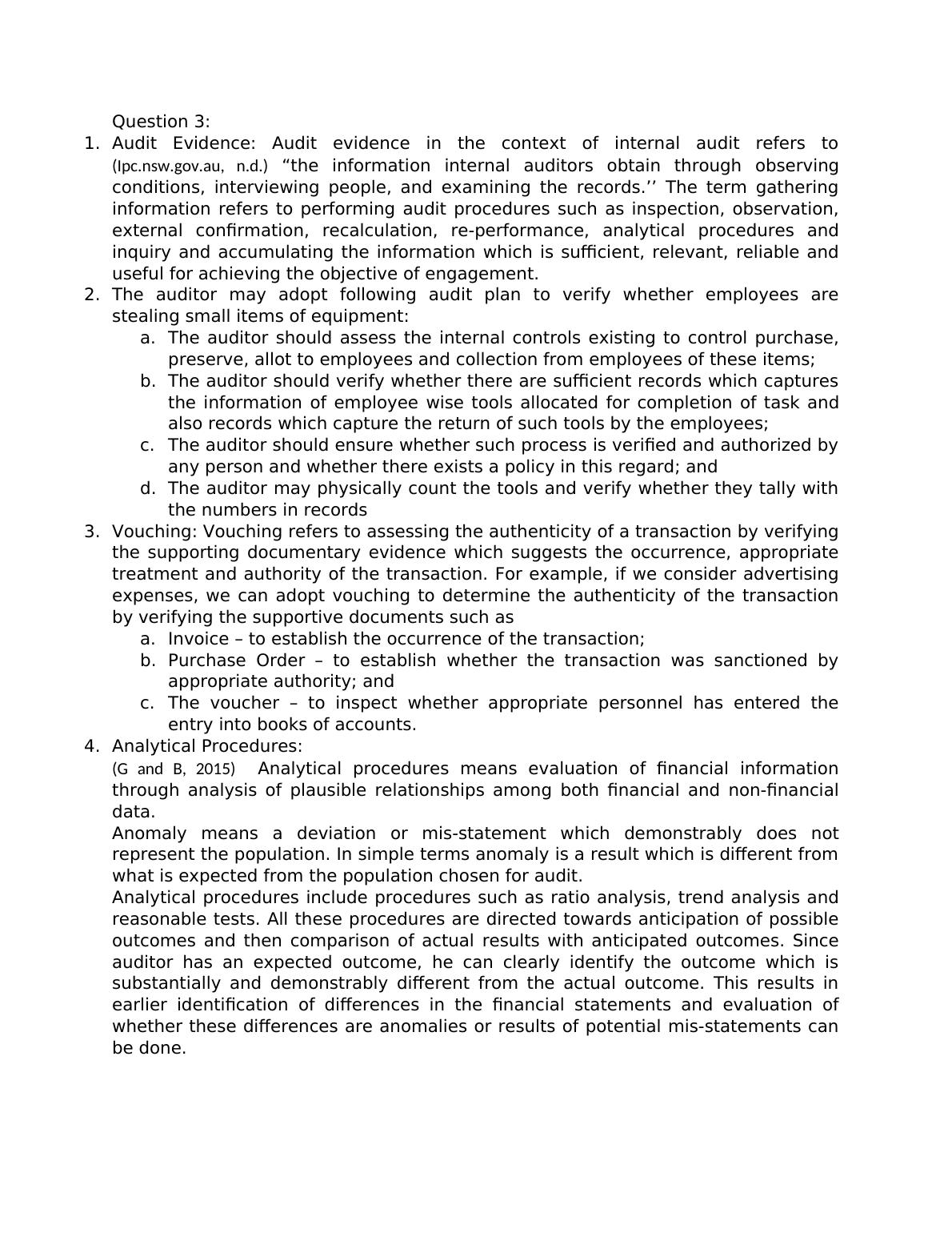 Internal Audit and Risk Management: Quality Measurement and Assurance