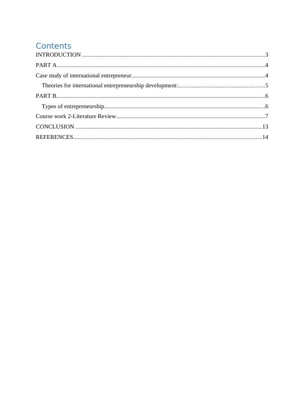 case study related to entrepreneurship