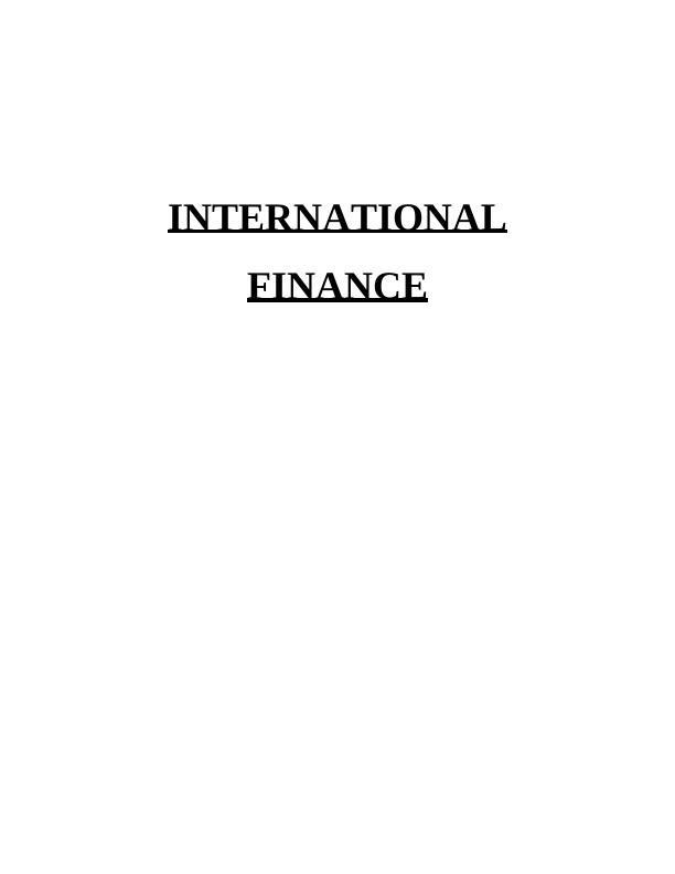 International Finance_1