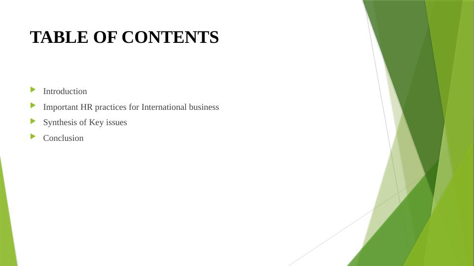International HRM: Important Practices and Key Issues_2