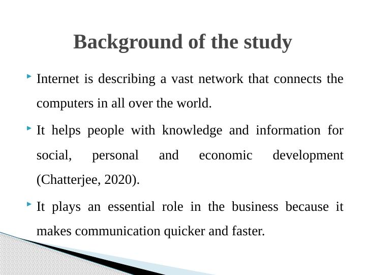 The Role of Internet on Consumer Behaviour - Project Proposal_4