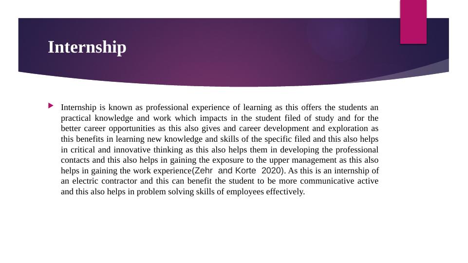 essay on the importance of internship in enhancing learning