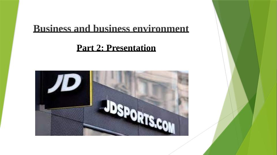 jd sports business plan