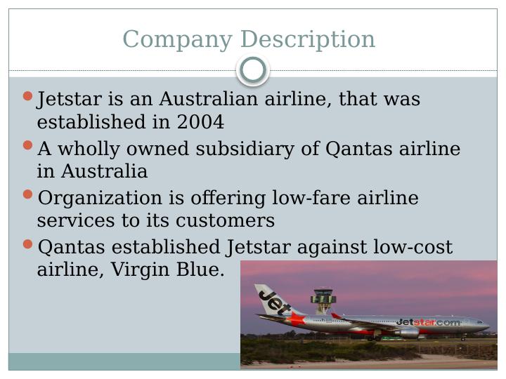 Marketing Plan for Jetstar Airways Australia_3