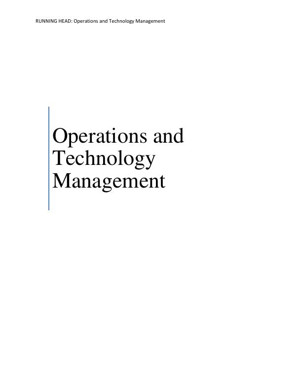 Operations and Technology Management_1