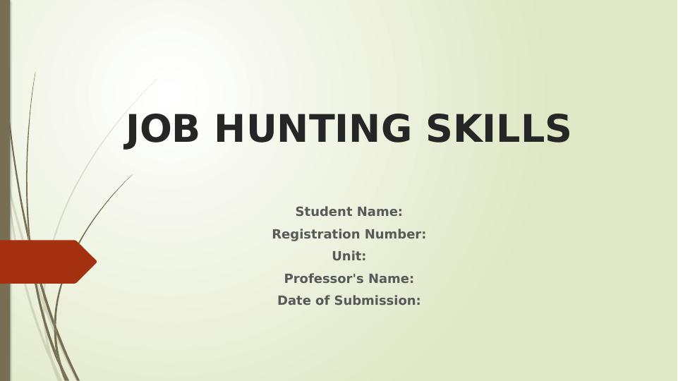 Job Hunting Skills: Tips for Successful Job Search_1