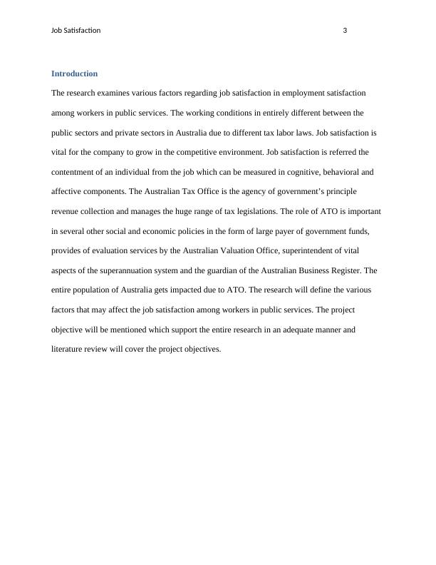 Job Satisfaction Among Workers in Public Services: A Case Study of Australian Tax Office_3
