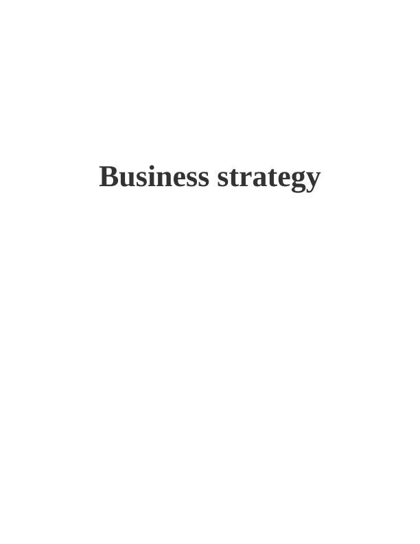 Analyzing Business Strategy of John Lewis Partnership Plc_1
