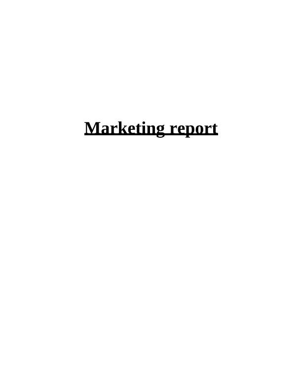 Marketing Report for Just Tap & Get Food App_1