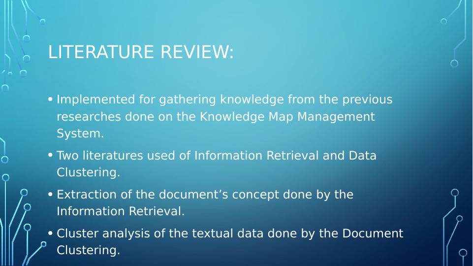 literature review on knowledge management