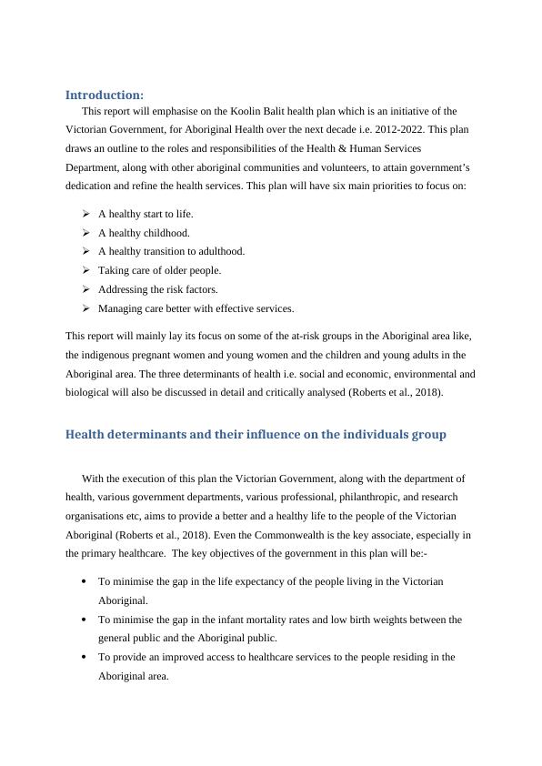 Koolin Balit Health Plan: Priorities, At-Risk Groups, and Health Determinants_1