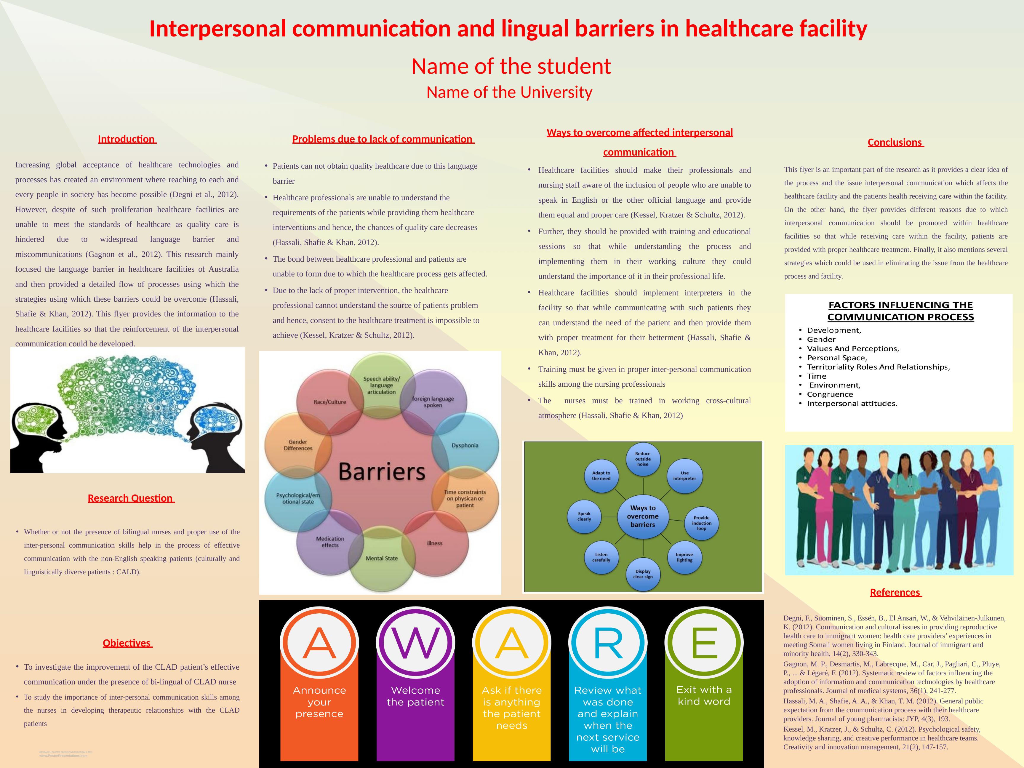 Overcoming Language Barriers in Healthcare Facilities