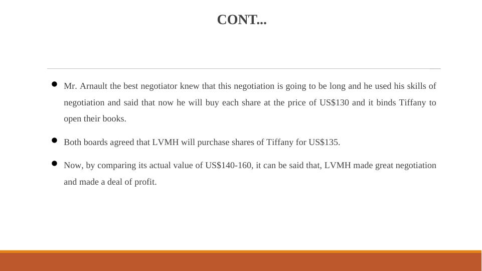 Leadership and Leading: A Case Study of LVMH and Tiffany Negotiation_4