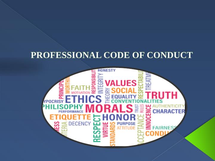 Professional Code of Conduct for Learning Disability Nurses