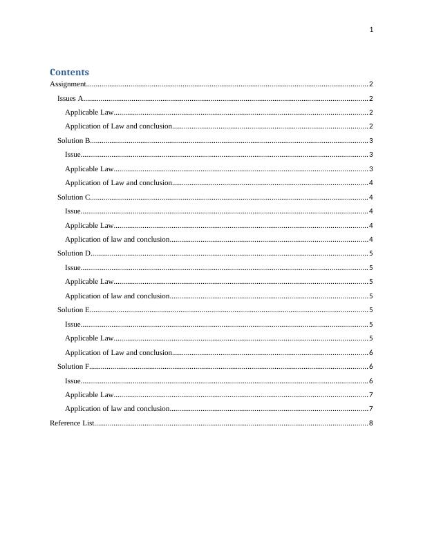 law of partnership case study