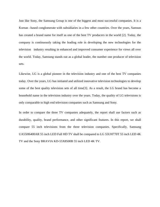 LG vs Sony vs Samsung Televisions A Comprehensive Comparison