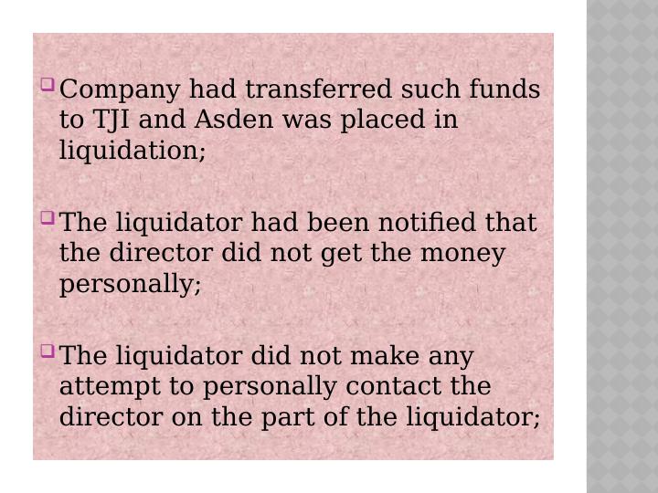 Breach of Duties by Liquidator: Case Analysis of Asden Developments Pty Ltd v Dinoris_3