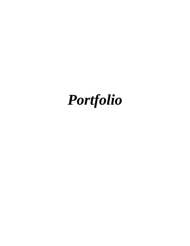 Developing Long-Term Learning Skills: A Portfolio Contribution_1