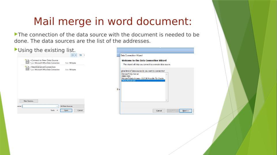 How To Perform Mail Merge In Word Document Excel And Images 0070