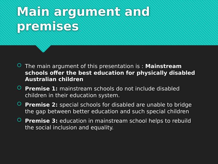 Mainstream schools offer the best education for physically disabled Australian children_3