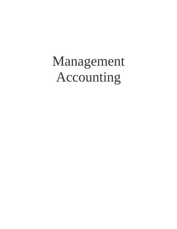 Management Accounting: Analysis of Amana Ltd's Financial Performance and Recommendations for Improvement_1