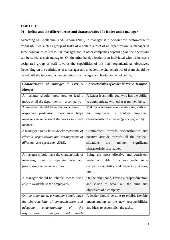 roles-and-characteristics-of-a-leader-and-manager-in-pret-a-manger