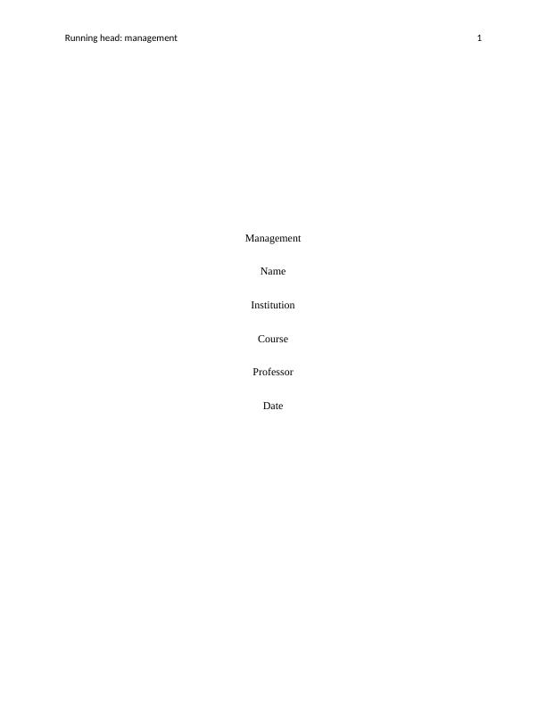 Management Problem Definition Situation Analysis Solutions