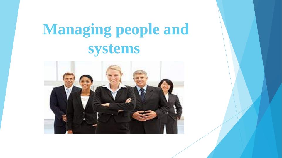 Managing People and Systems: Job Description, Person Specification, Job ...