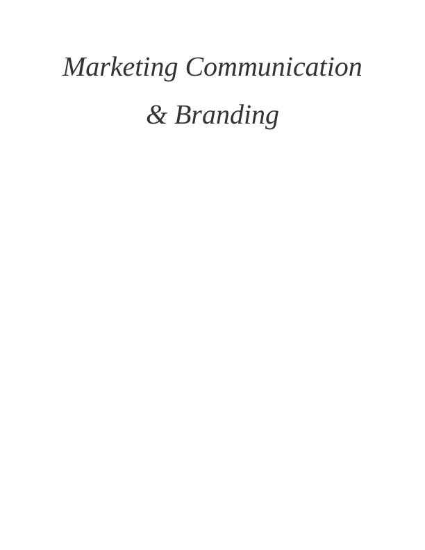 Marketing Communication & Branding: Gibbs Model of Reflection_1