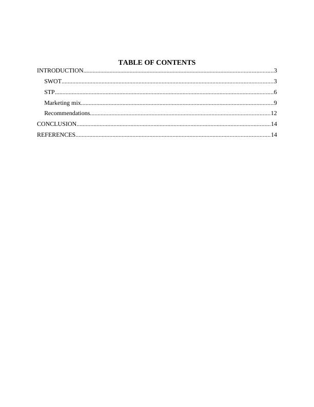 Marketing Management: SWOT, STP, Marketing Mix of Amazon