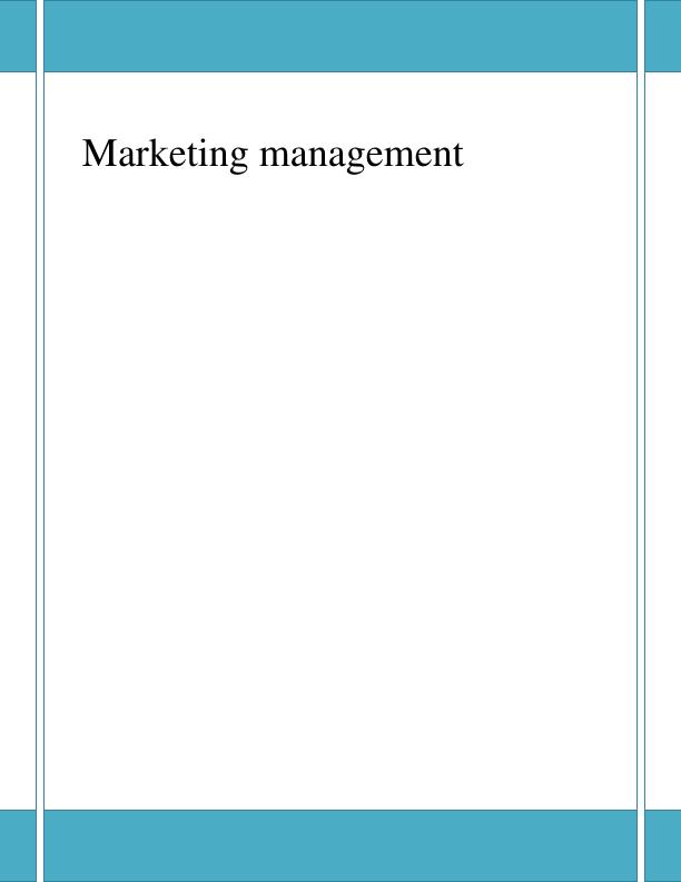 Marketing Management: Segmentation, Targeting and Positioning Strategies of Coca Cola Amatil_1
