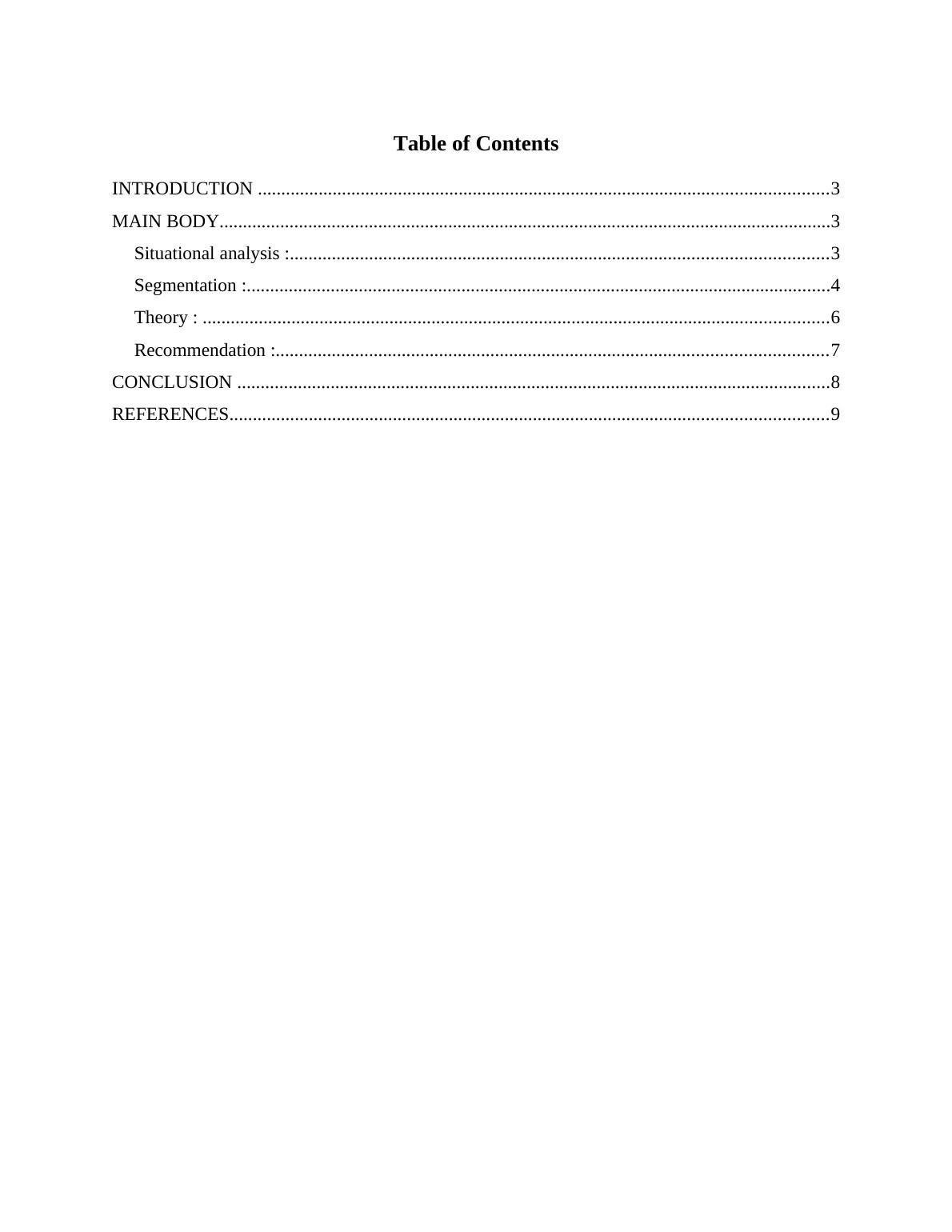 Marketing and Consumer Behaviour Analysis of Marks and Spencer - Desklib