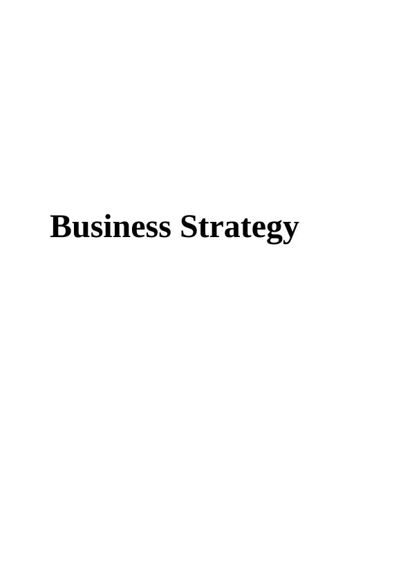 Business Strategy for Marriott International_1