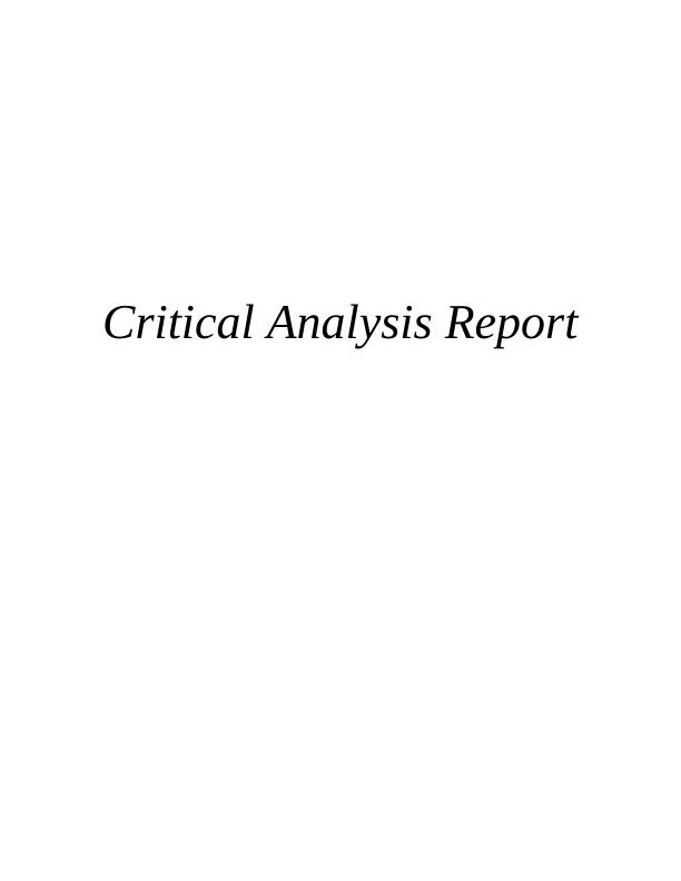 Critical Analysis Report on Marriott International and Starwood Merger Project Management Theories and Application_1
