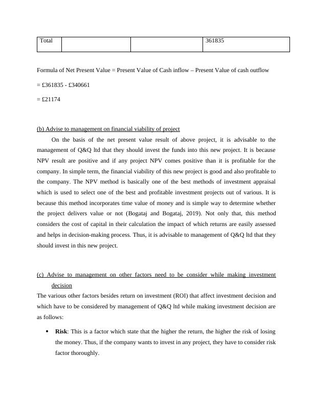 Mathematical Tools for Capital Investment Decision Making Desklib